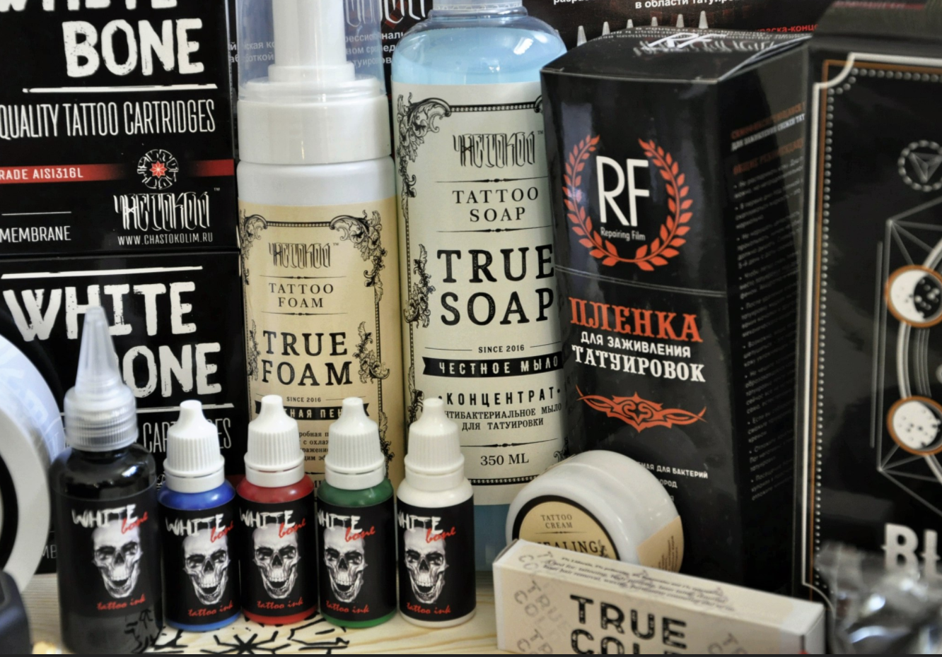 Тату наборы для начинающих и профессионалов